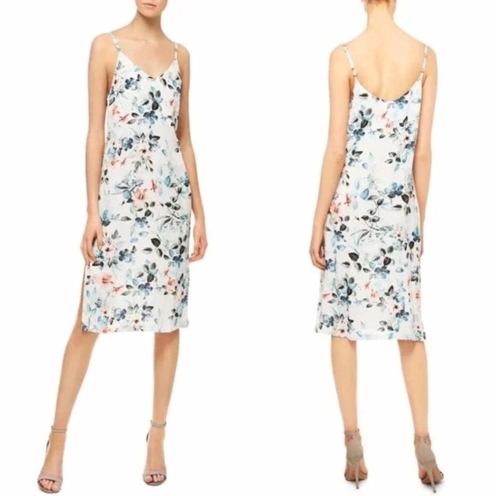 Sanctuary Sydney Slip Silhouette Dress - Havana Floral Size SMALL